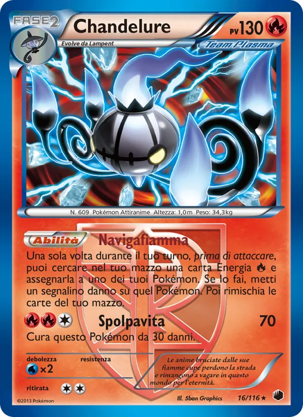 Chandelure Glaciazione Plasma 16/116
