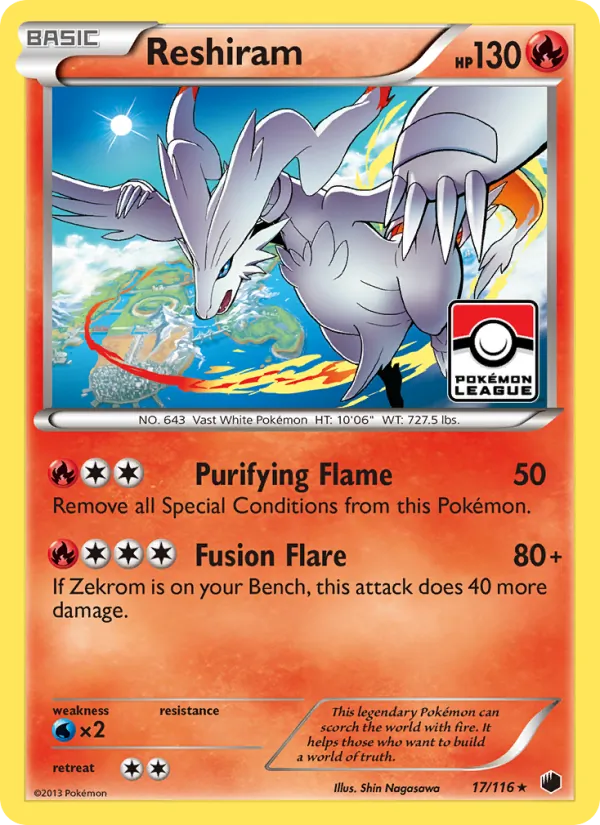 Reshiram Plasma Freeze 17/116