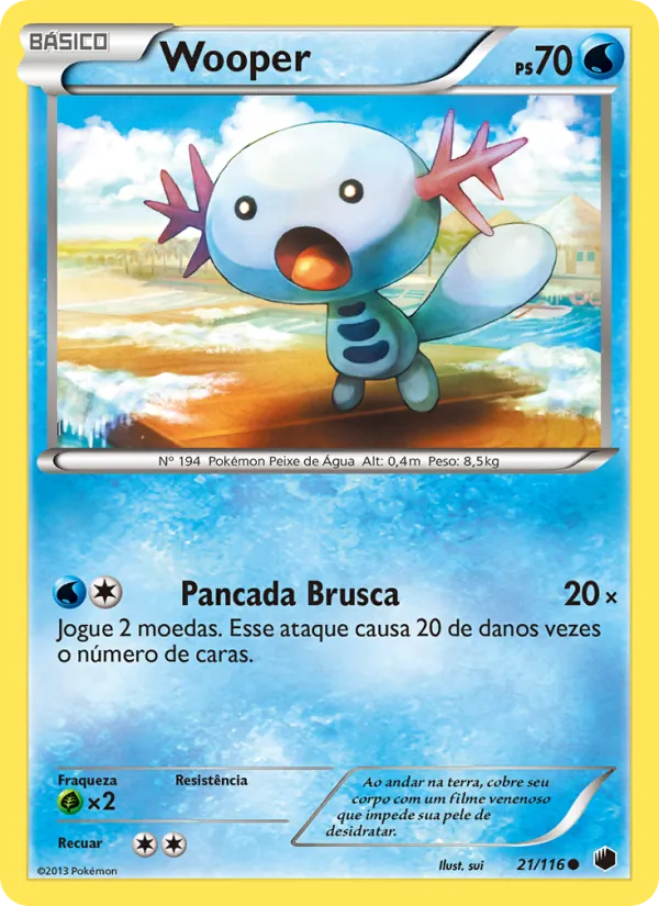 Wooper Congelamento de Plasma 21/116