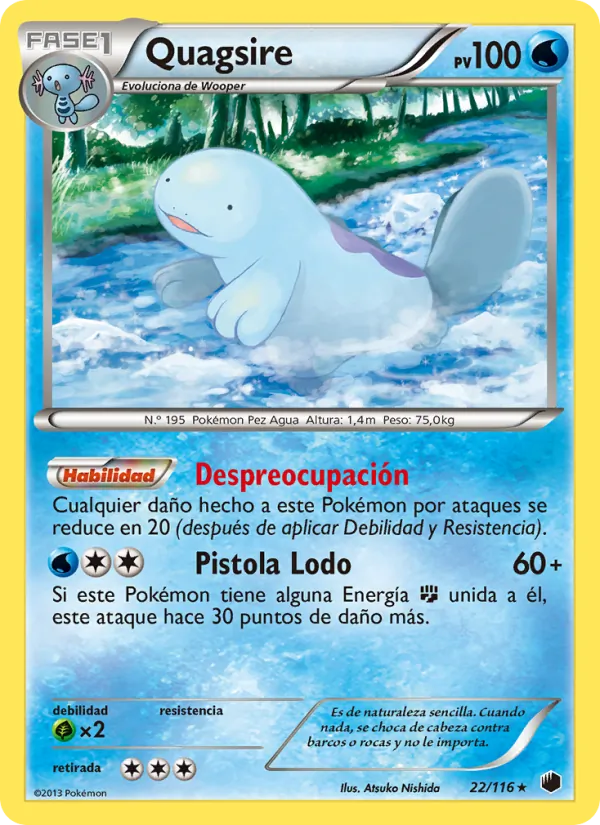 Quagsire Glaciación Plasma 22/116