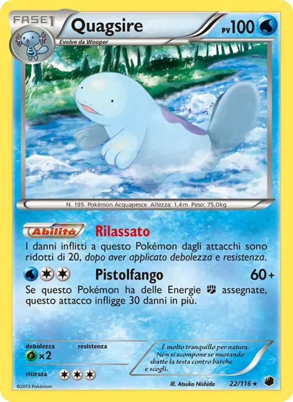 Quagsire Glaciazione Plasma 22/116