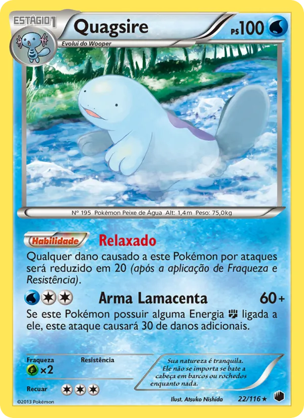 Quagsire Congelamento de Plasma 22/116