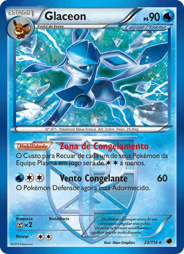 Glaceon Congelamento de Plasma 23/116