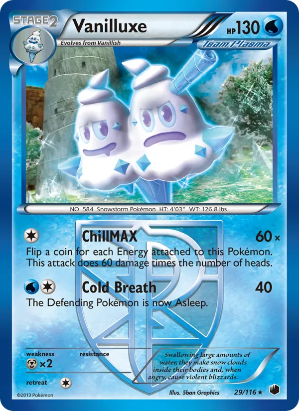 Vanilluxe Plasma Freeze 29/116