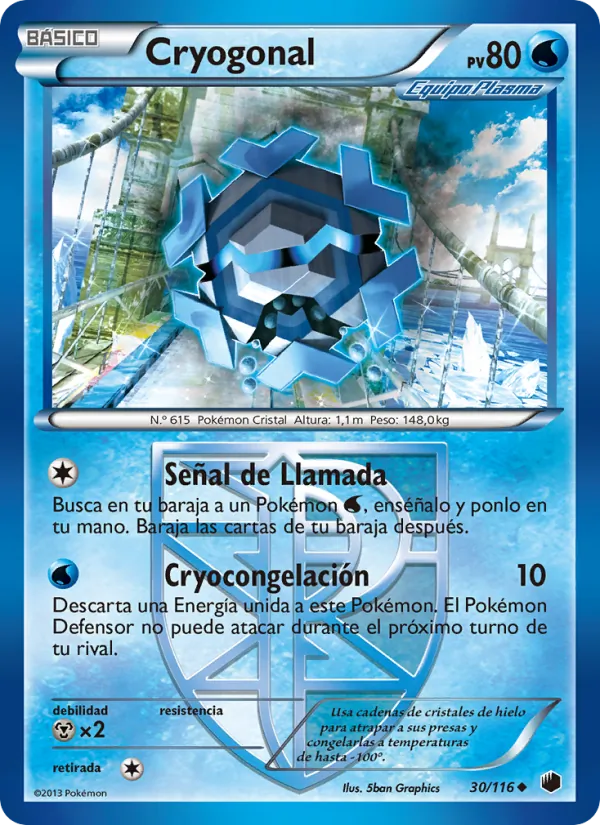 Cryogonal Glaciación Plasma 30/116