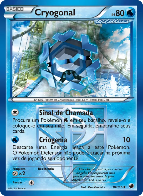 Cryogonal Congelamento de Plasma 30/116