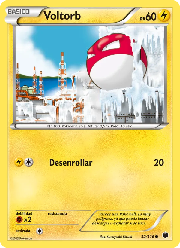 Voltorb Glaciación Plasma 32/116
