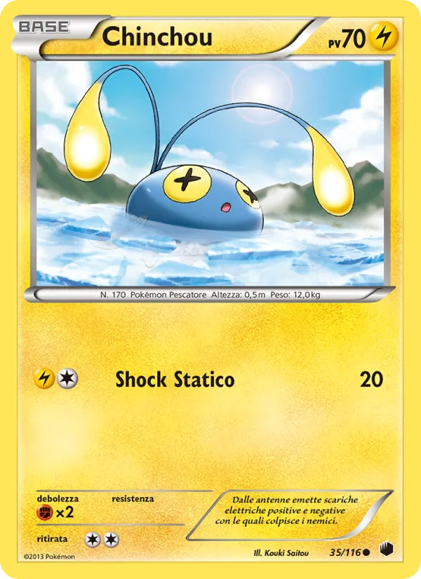 Chinchou Glaciazione Plasma 35/116