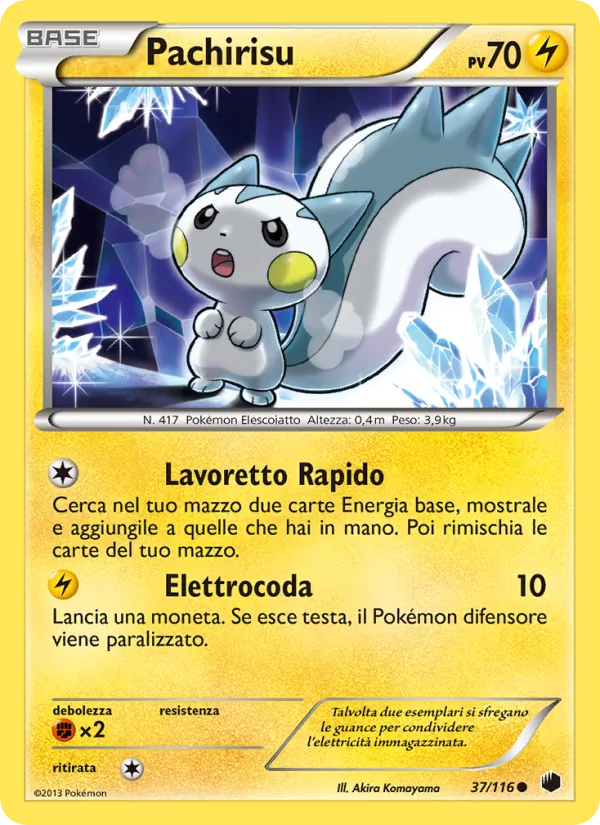 Pachirisu Glaciazione Plasma 37/116