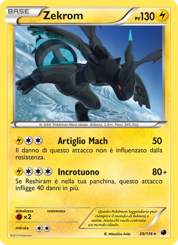 Zekrom Glaciazione Plasma 39/116