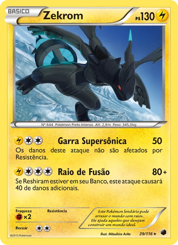 Zekrom Congelamento de Plasma 39/116