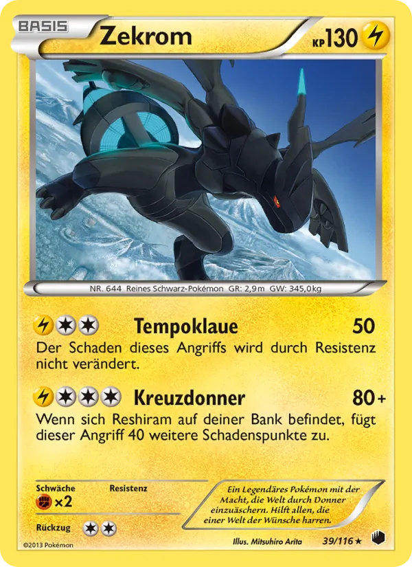 Zekrom Plasma-Frost 39/116
