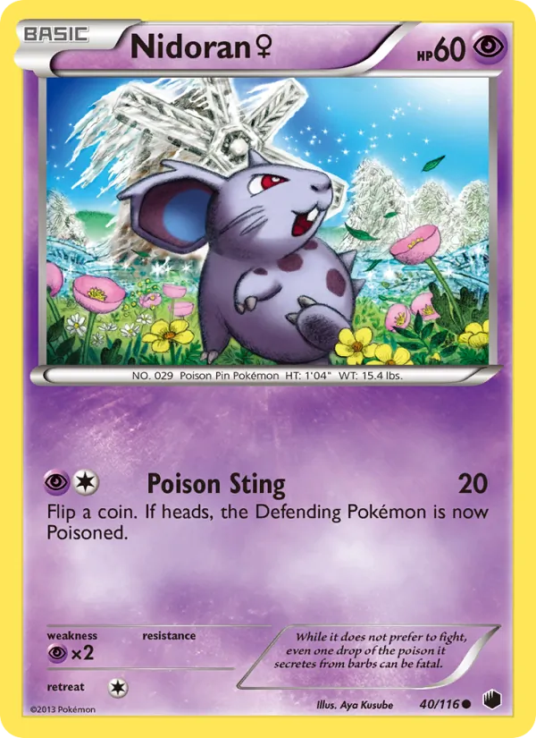 Nidoran♀ Plasma Freeze 40/116