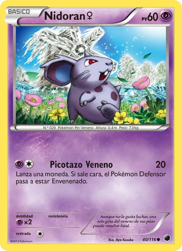 Nidoran♀ Glaciación Plasma 40/116
