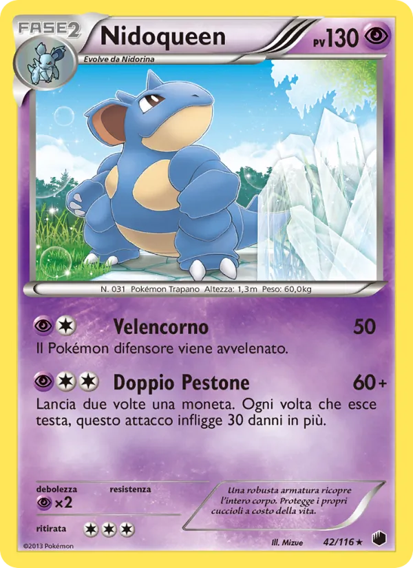 Nidoqueen Glaciazione Plasma 42/116