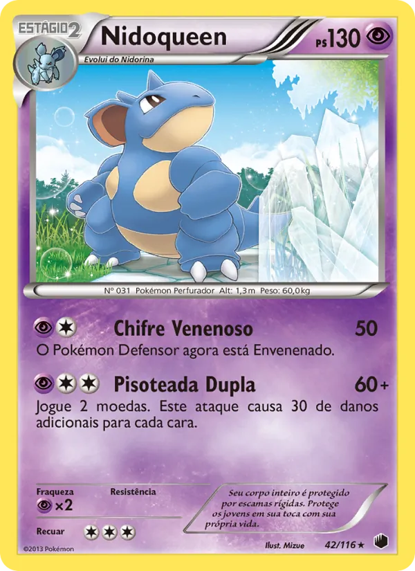 Nidoqueen Congelamento de Plasma 42/116