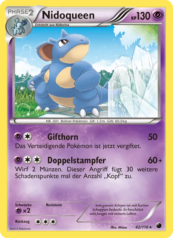 Nidoqueen Plasma-Frost 42/116