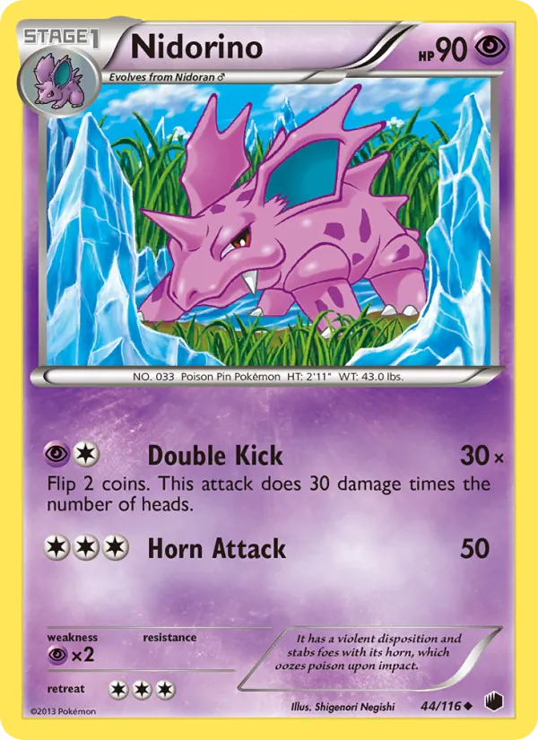 Nidorino Plasma Freeze 44/116