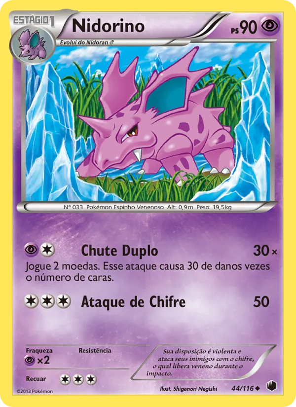 Nidorino Congelamento de Plasma 44/116