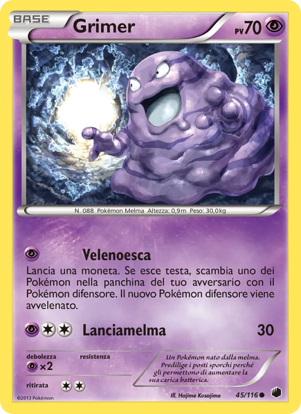 Grimer Glaciazione Plasma 45/116