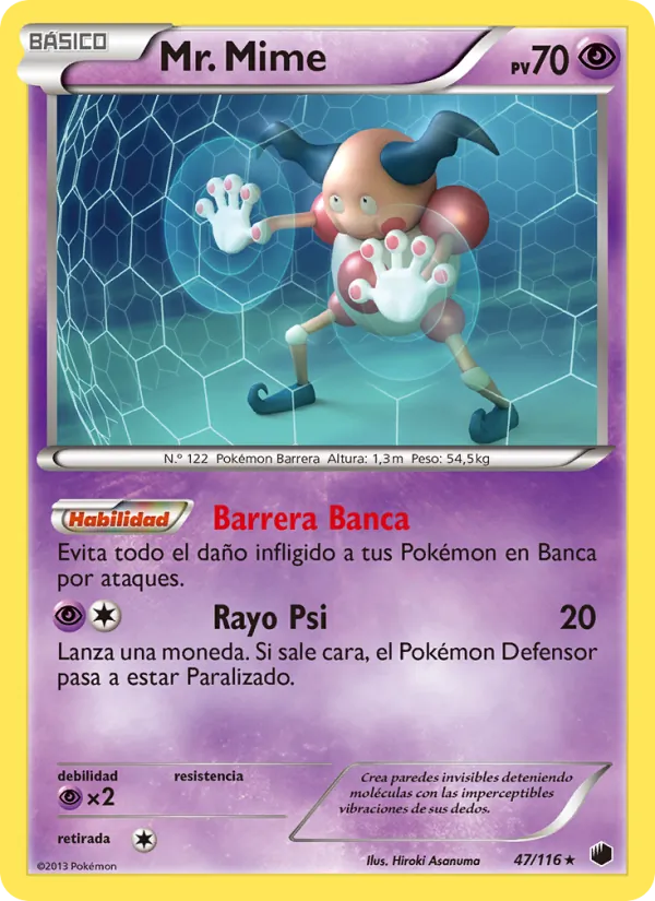 Mr. Mime Glaciación Plasma 47/116