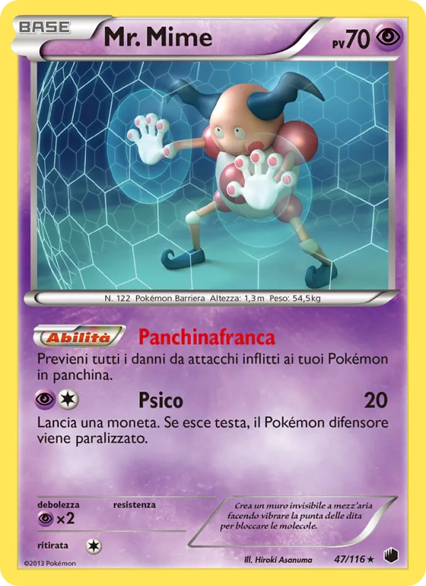 Mr. Mime Glaciazione Plasma 47/116