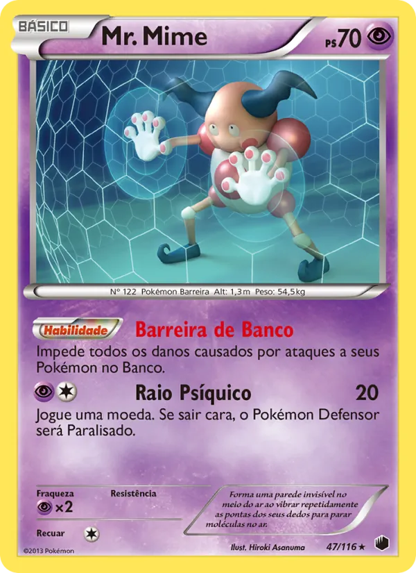 Mr. Mime Congelamento de Plasma 47/116