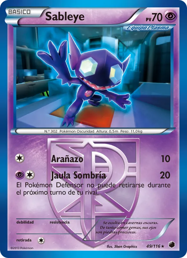 Sableye Glaciación Plasma 49/116