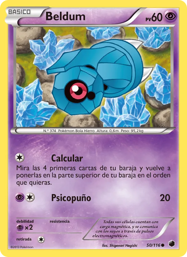 Beldum Glaciación Plasma 50/116