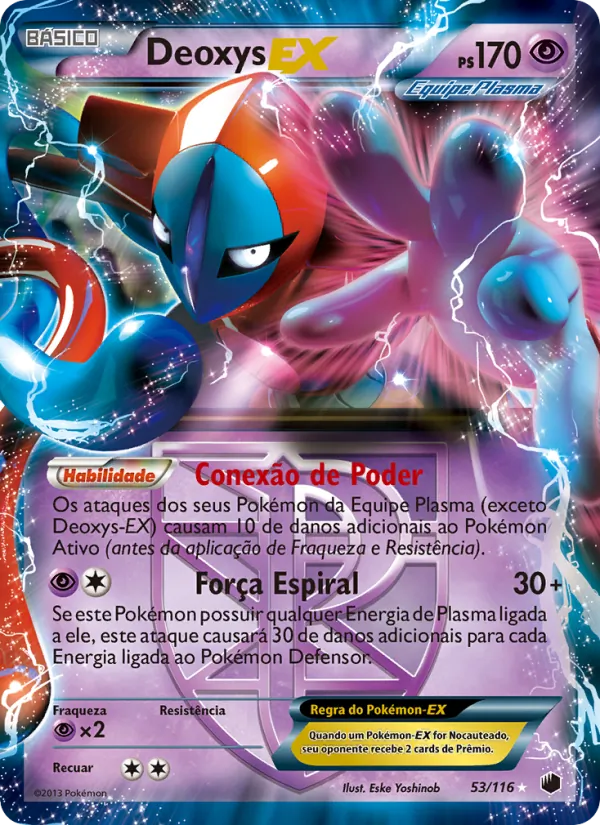 Deoxys-EX Congelamento de Plasma 53/116