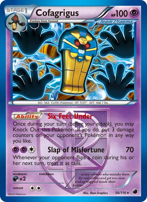 Cofagrigus Plasma Freeze 56/116