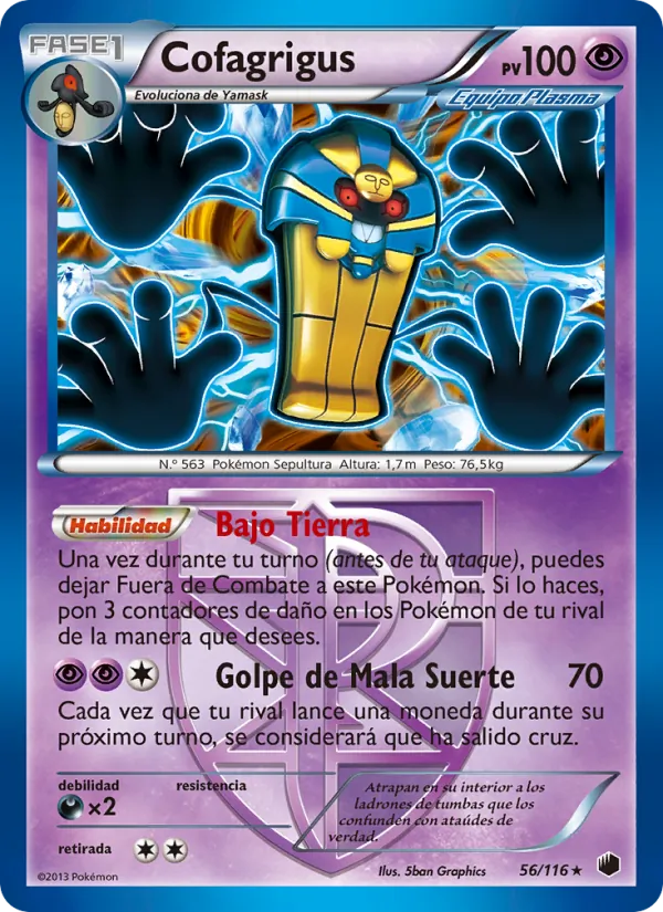 Cofagrigus Glaciación Plasma 56/116