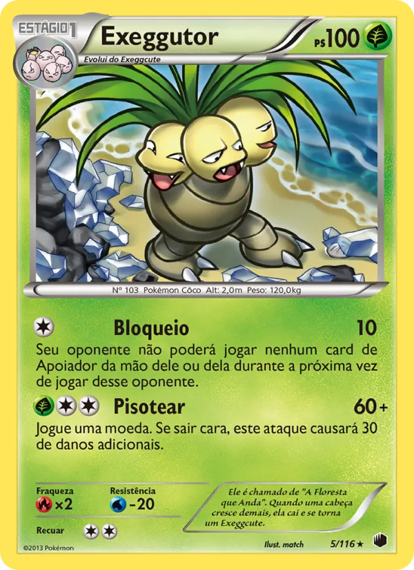 Exeggutor Congelamento de Plasma 5/116