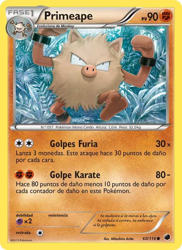 Primeape Glaciación Plasma 60/116