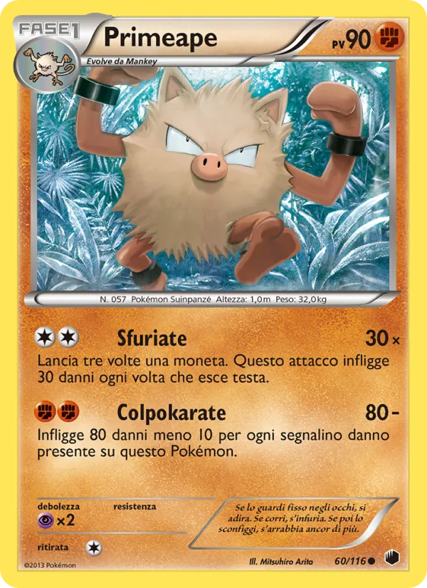 Primeape Glaciazione Plasma 60/116