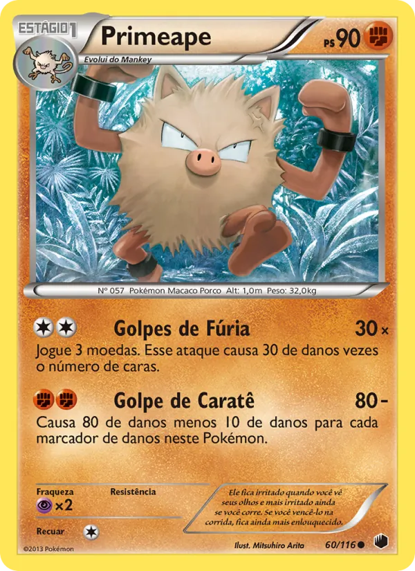 Primeape Congelamento de Plasma 60/116