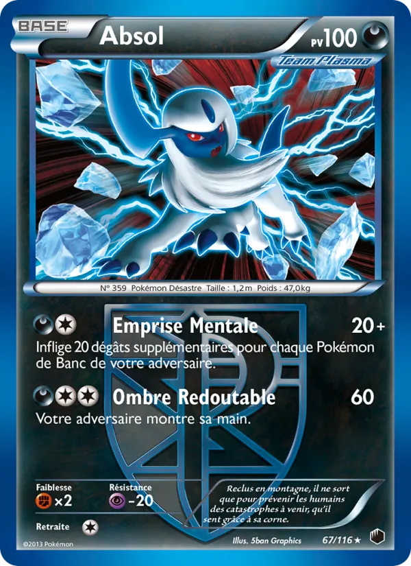 Absol Glaciation Plasma 67/116