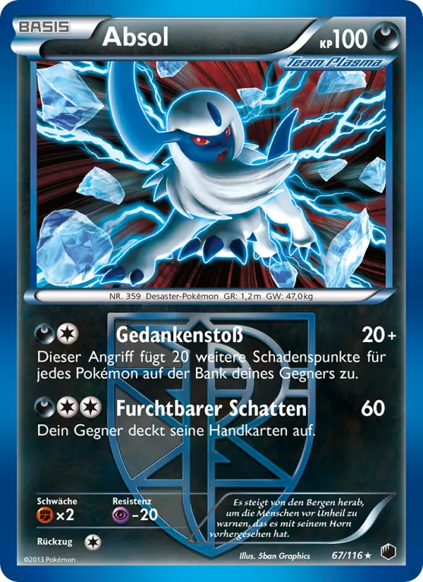 Absol Plasma-Frost 67/116