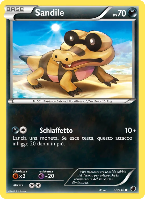 Sandile Glaciazione Plasma 68/116