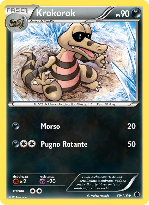 Krokorok Glaciazione Plasma 69/116