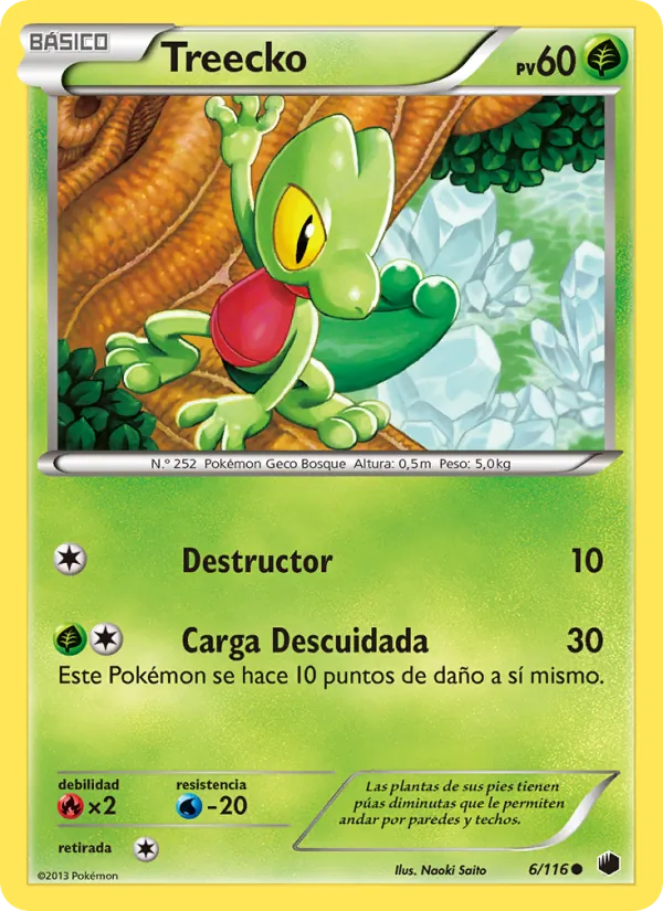 Treecko Glaciación Plasma 6/116