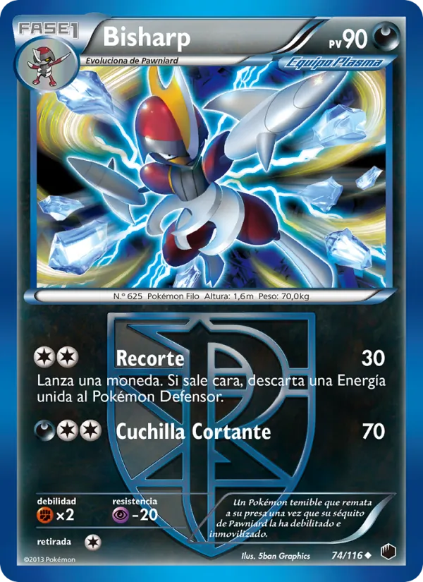 Bisharp Glaciación Plasma 74/116