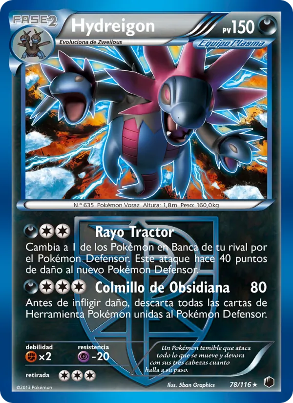 Hydreigon Glaciación Plasma 78/116
