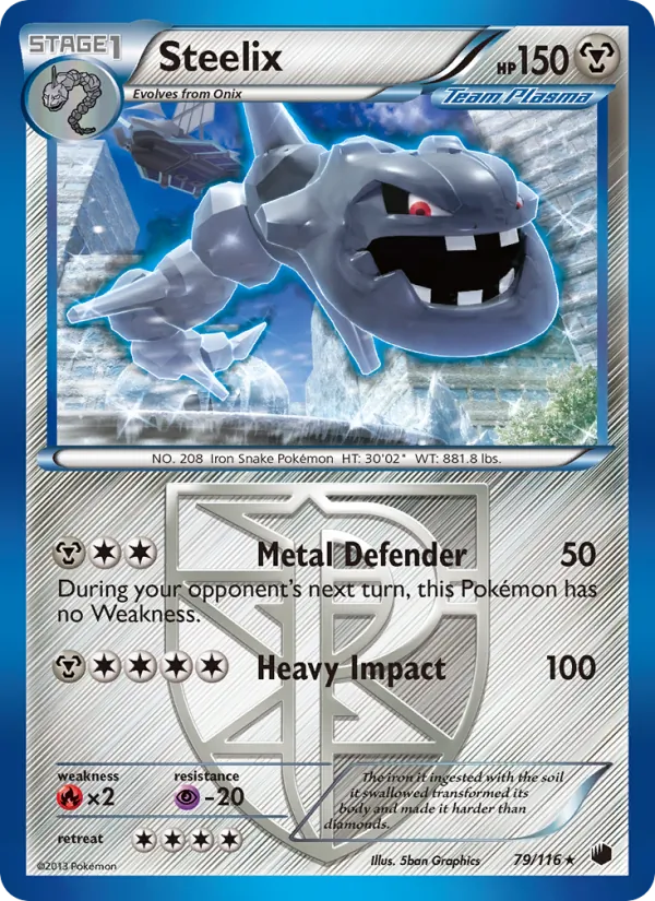 Steelix Plasma Freeze 79/116