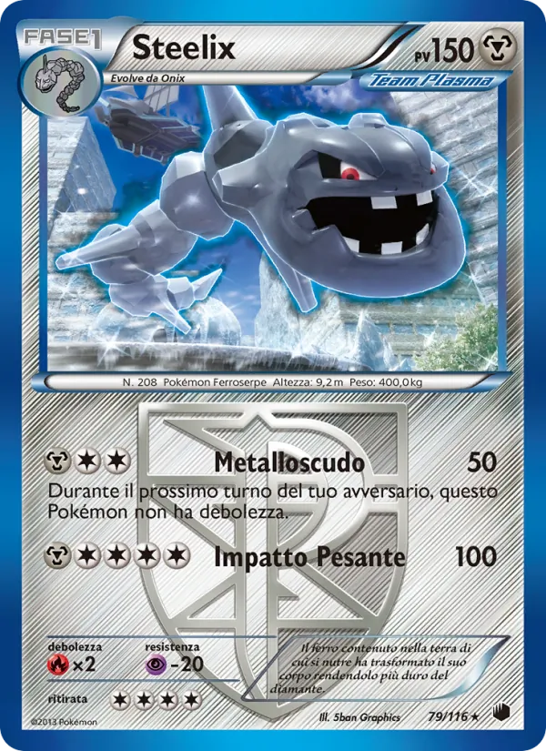 Steelix Glaciazione Plasma 79/116