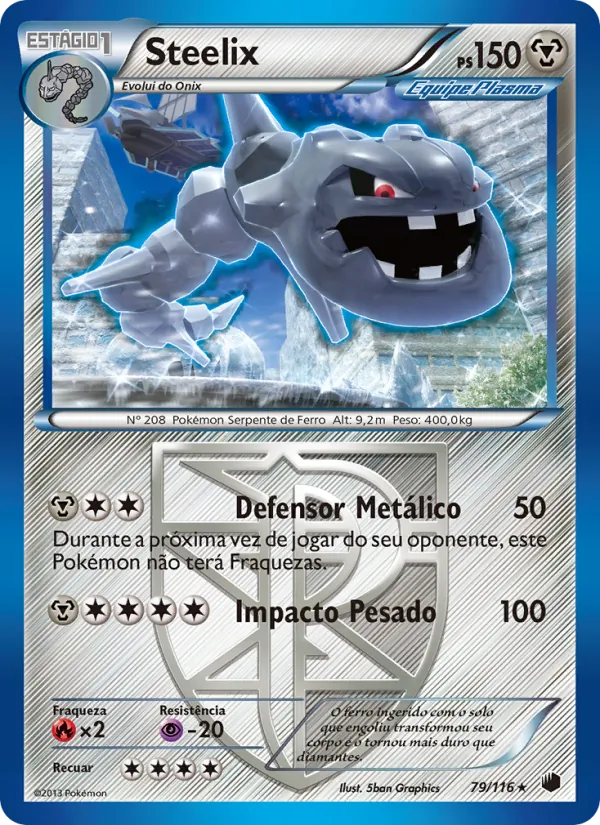 Steelix Congelamento de Plasma 79/116