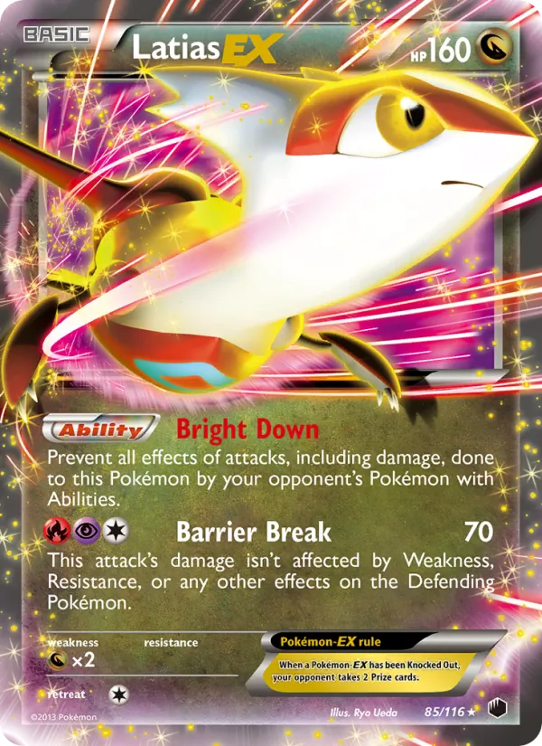 Latias-EX Plasma Freeze 85/116