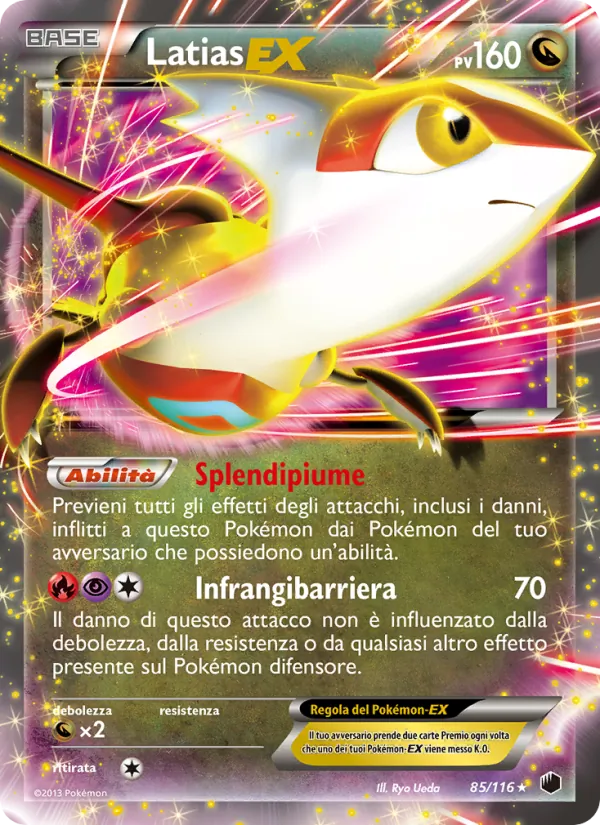 Latias-EX Glaciazione Plasma 85/116