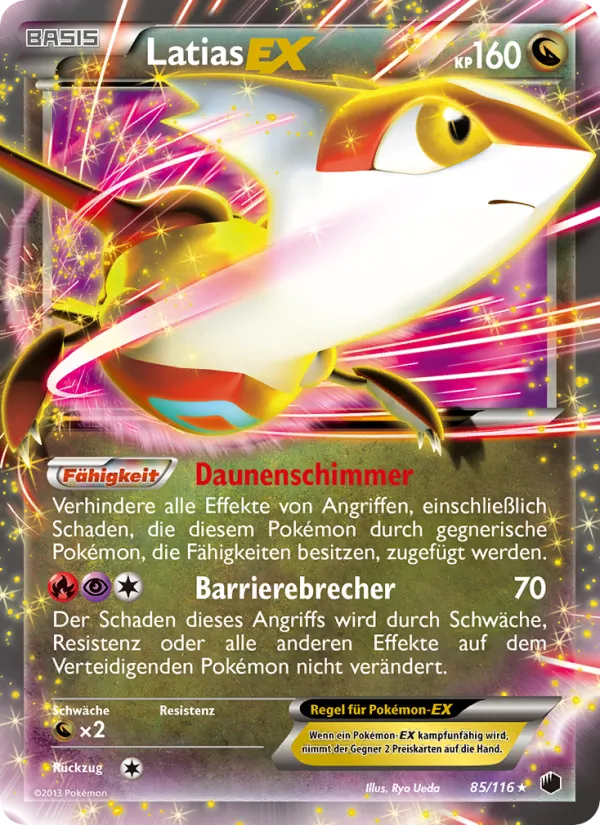 Latias-EX Plasma-Frost 85/116
