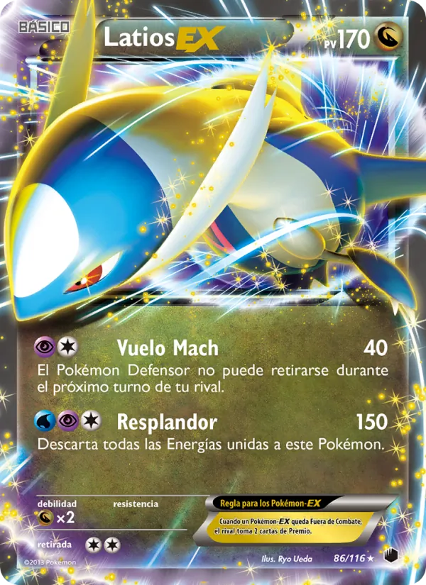 Latios-EX Glaciación Plasma 86/116